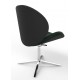 Revive Upholstered Retro Lounge Chair With 4 Star Base